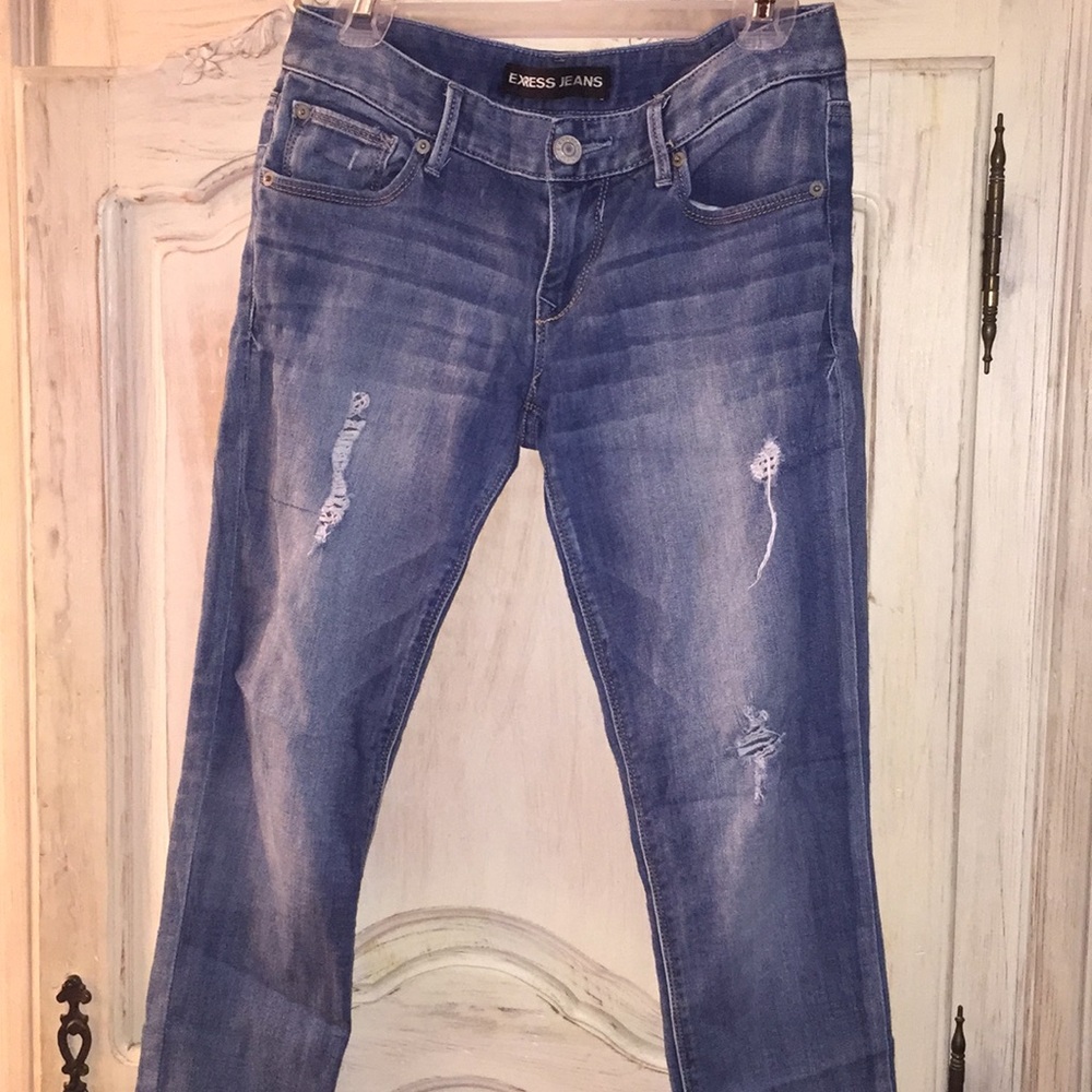 EXPRESS jeans - Stella Low Rise Ankle Length